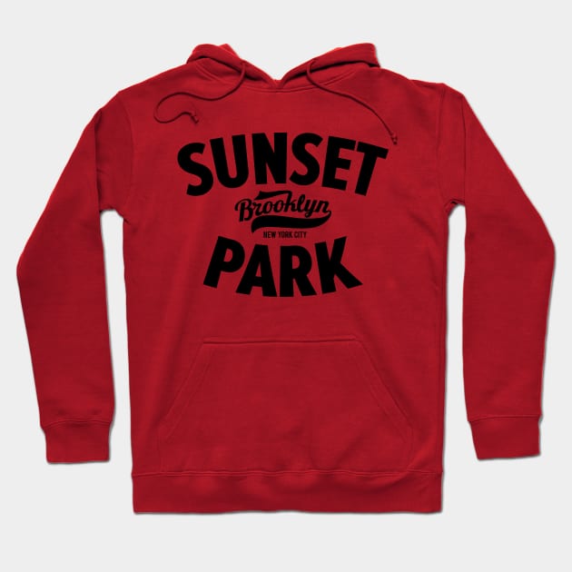 Sunset Park New York - Capturing Brooklyn's Urban Aura Hoodie by Boogosh